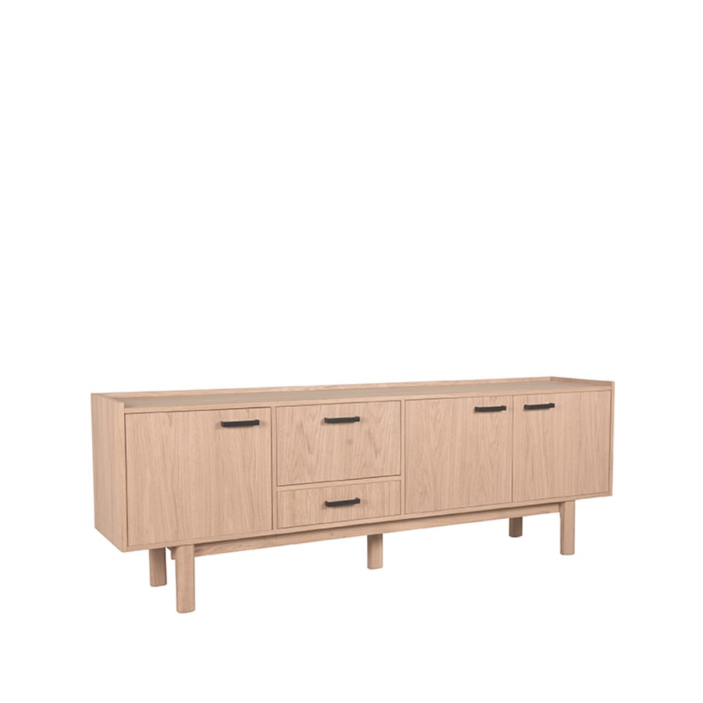 Dressoir_Cali_220x45x77cm_Naturel_Perspectief1