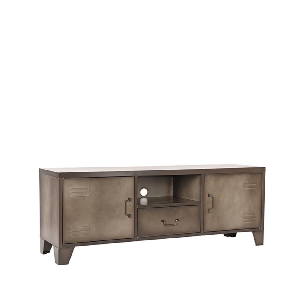 Tv-Meubel_Fence_Vintage_Metaal_150x40x55_cm_Perspectief